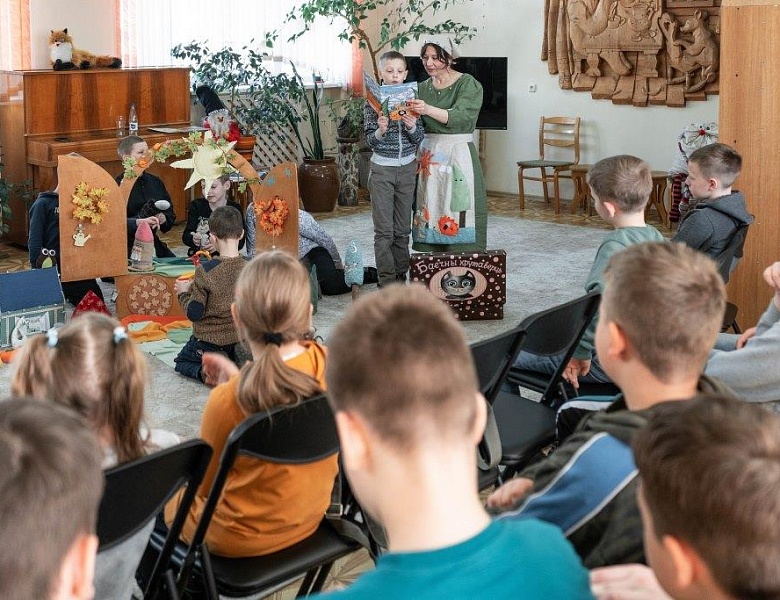Творческая встреча с детским автором  Ольгой Сандриковой