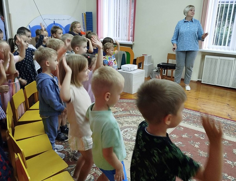 Пачатак верасня ў дзіцячым аддзеле 