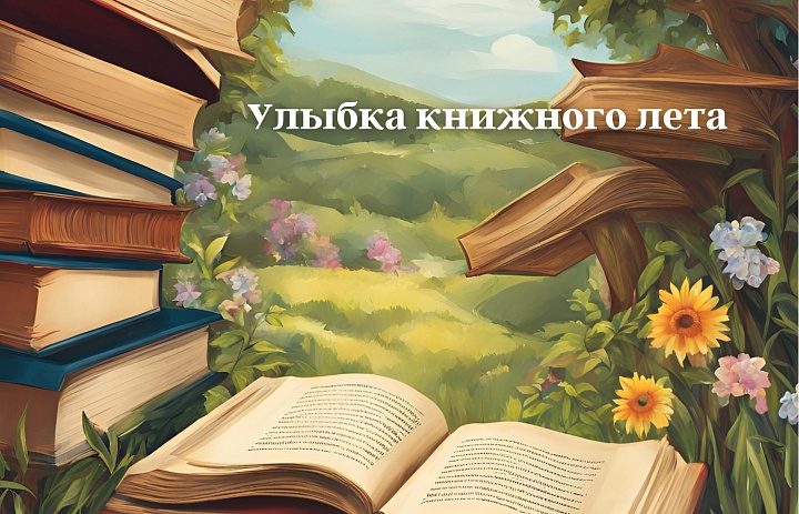 Выставка «Улыбка книжного лета»