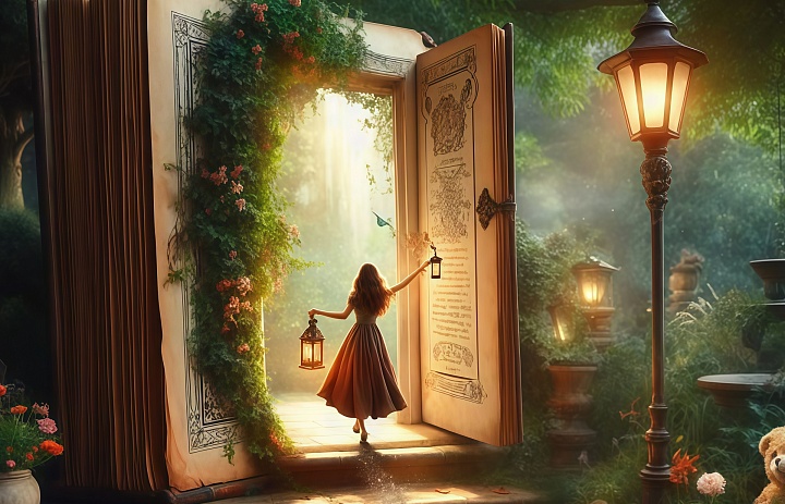 Сказочный калейдоскоп в юношеском отделе