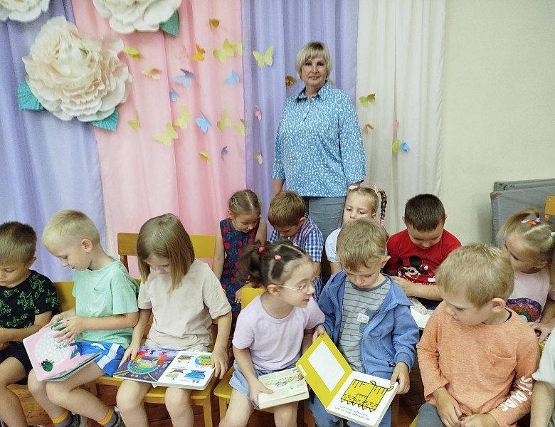 Пачатак верасня ў дзіцячым аддзеле 