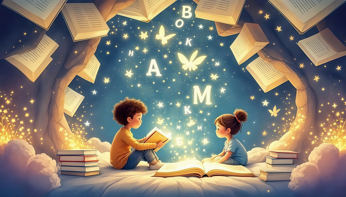 Знают книги обо всём на свете: увлекательный урок в Школе Маленьких Волшебников