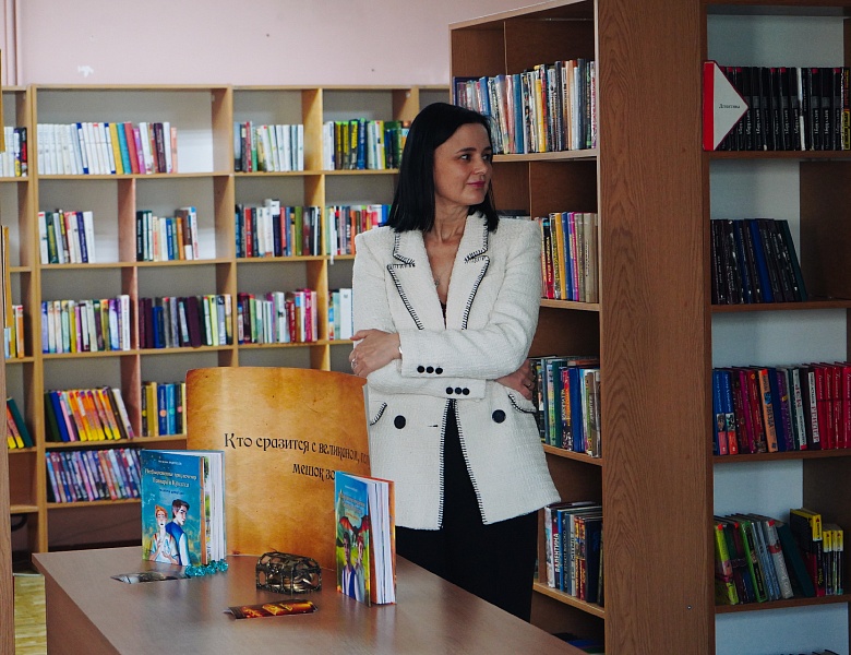 «Книги, которые оживают»: встреча с писательницей Наталией Андросюк